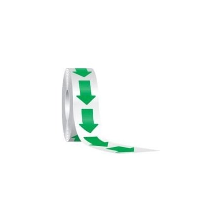 Accuform FLOOR MARKING SHAPES ARROW 3 in COLOR PTS219GN PTS219GN